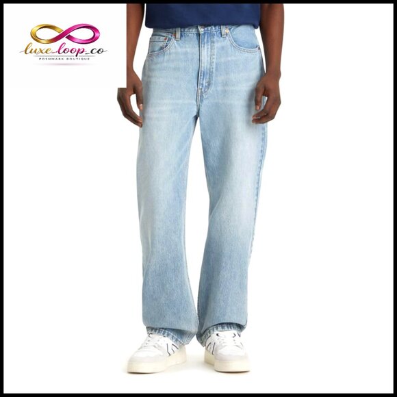 Loose Straight Fit Jeans Classic Retro Y2K Denim Pants Relaxed Thigh